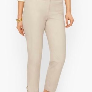 Talbots Beige Ankle Cropped Pants‎ 14P